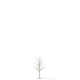Vue rapprochée de l'arbre J-Line illuminé, design moderne