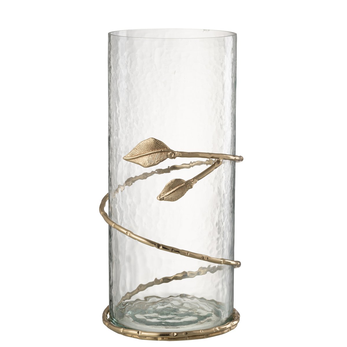 Vase Feuille J-Line en situation, apportant une touche de luxe à un salon.