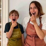 Tablier de cuisine enfant Marcel Food Rhubarbe 65 x 50