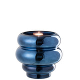 Détail du vase Cléa, finition brillante et design contemporain