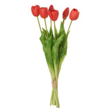 Bouquet de tulipes J-Line en rose corail, vue de face