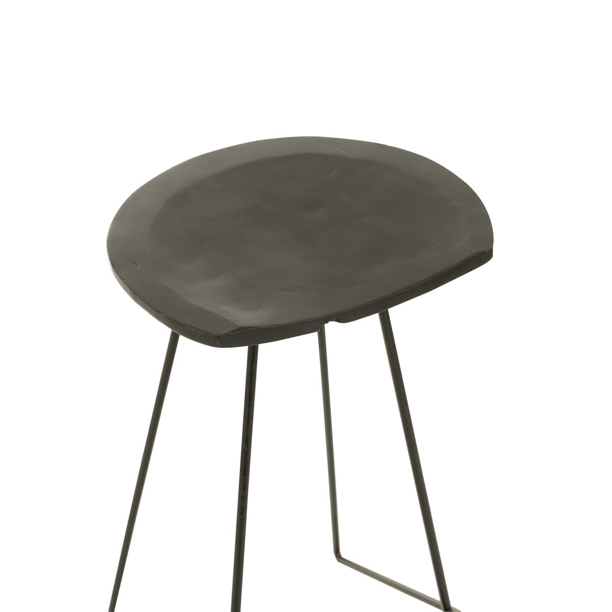 Chaise de bar J-Line avec vue latérale