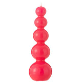 Ambiance chaleureuse avec la bougie J-Line Gourde Fuchsia dans un intérieur moderne