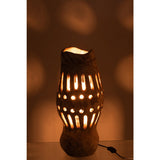 Lampe de table J-Line Valerie avec abat-jour, vue latérale
