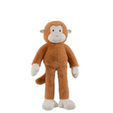 Peluche J-Line Cuddle AAP marron de taille moyenne, vue de face