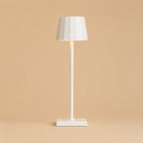 Lampe de table rechargeable blanche William