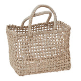Sac à provisions | Sac de plage MOYO en jonc de mer tissé (2 tailles)