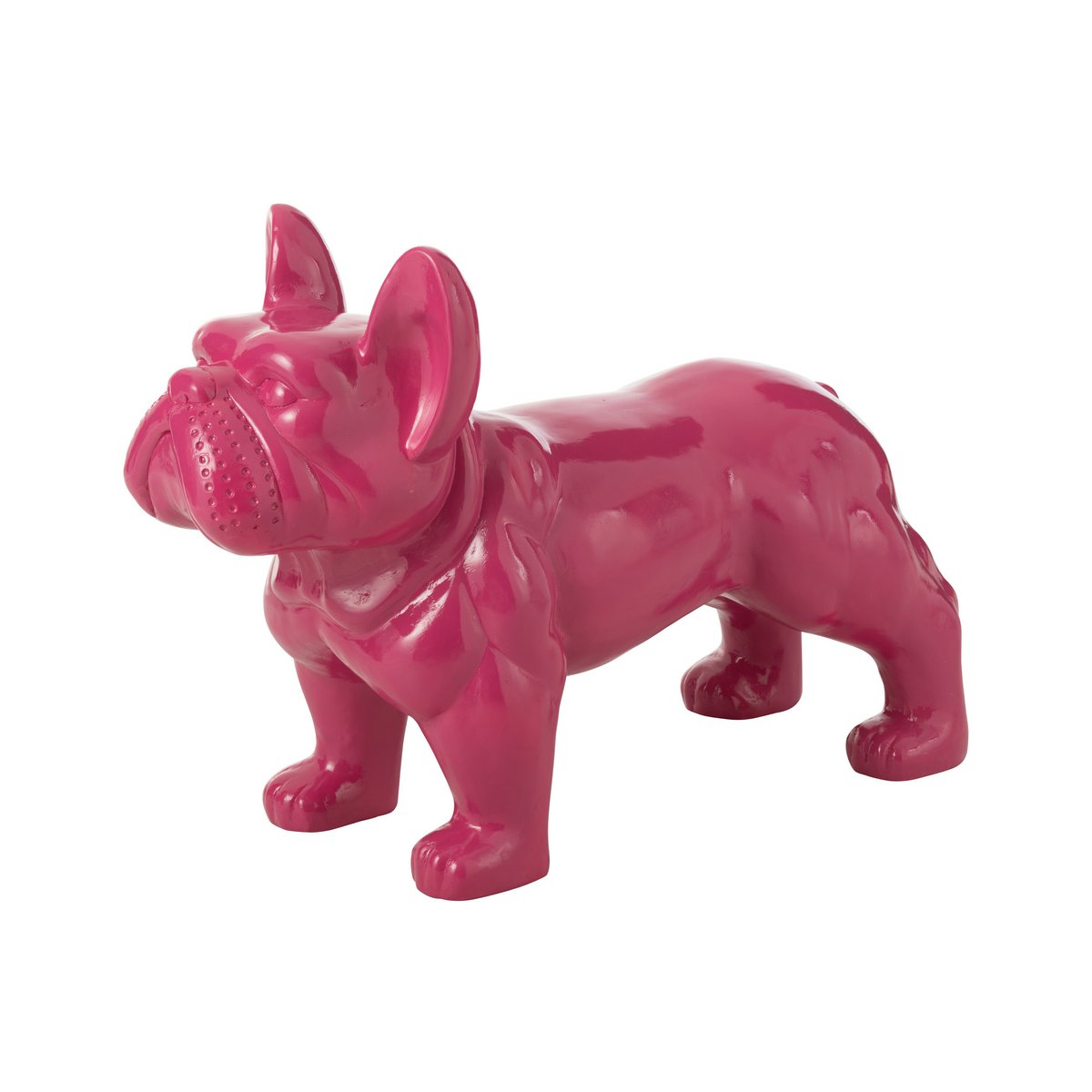 Bulldog en bois rose dans un intérieur moderne