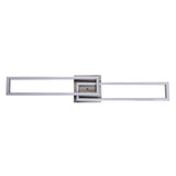 Lampe à plafond CCT LED + "BANTY" RVB-Backlight avec de nombreuses fonctions, 115 cm de long, y compris la télécommande