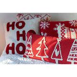 Coussin J-Line Flocons de Neige sur un canapé élégant