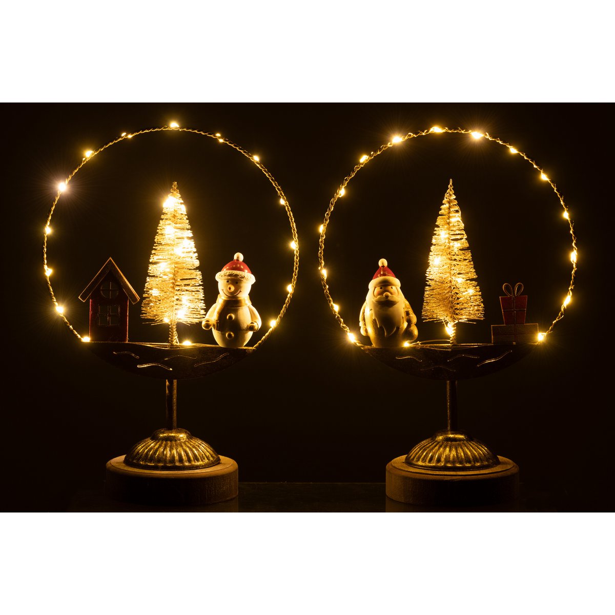 Ambiance festive avec le cercle J-Line sur pied décoratif