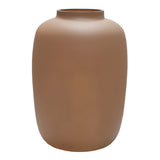 Vase en verre sable mat arctique beige