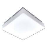 Plafond LED "Trondheim" avec capteur, 25 x 25 cm, avec une LED fermement construite