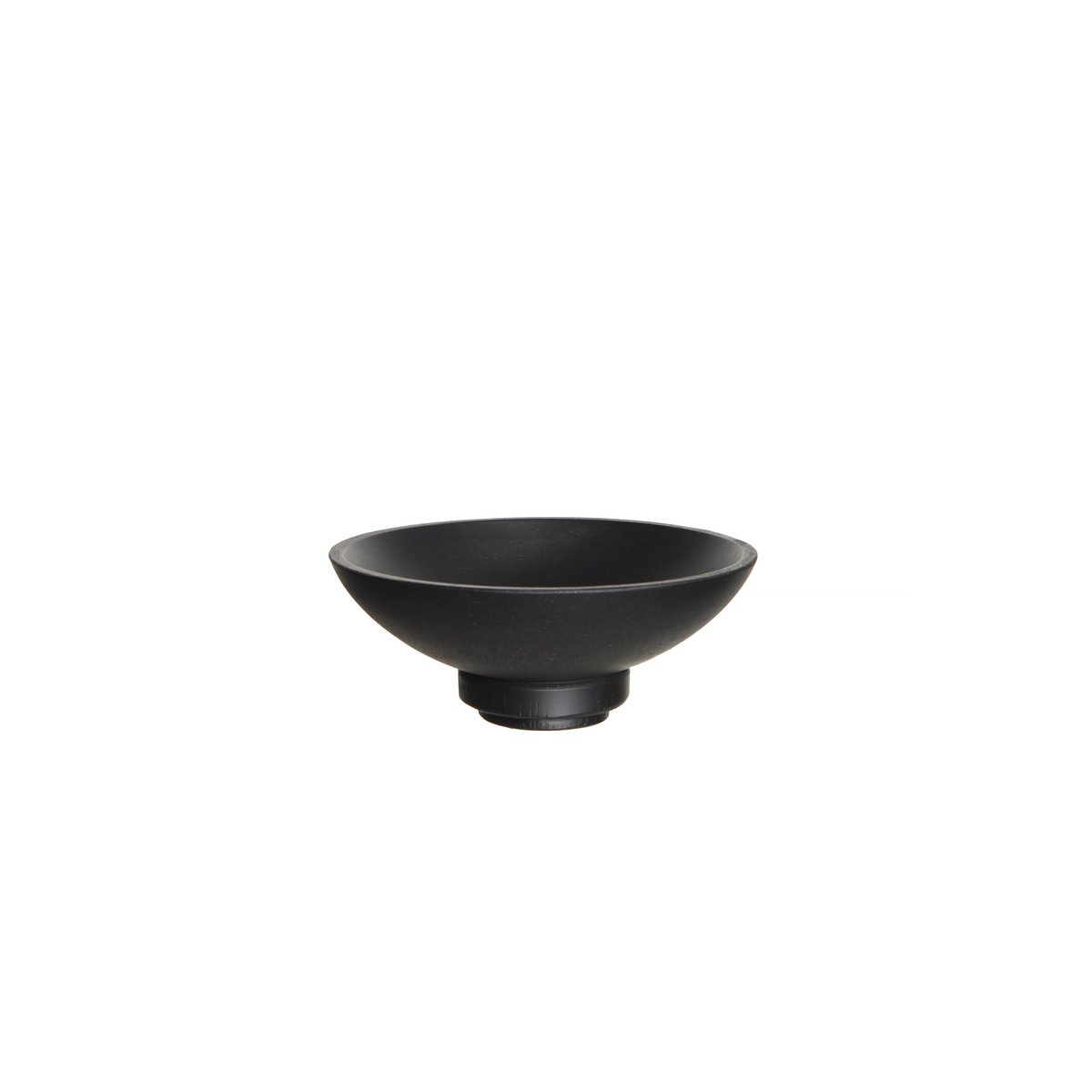 Micro bol en ciment noir RUD10BK - design moderne et élégant