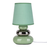 Lampe de table en céramique "Stoney" Mint - Classical - Table Lay - - Mint - E14 - Aucune information
