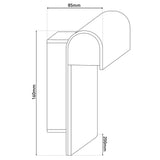Applique d'extérieur LED "Nombus"