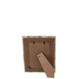 Cadre photo J-Line en marbre beige, vue de face