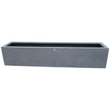 Lot de 2 boîtes de planification en polyester gris