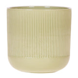 Cache-pot Flare en céramique vert 12 cm