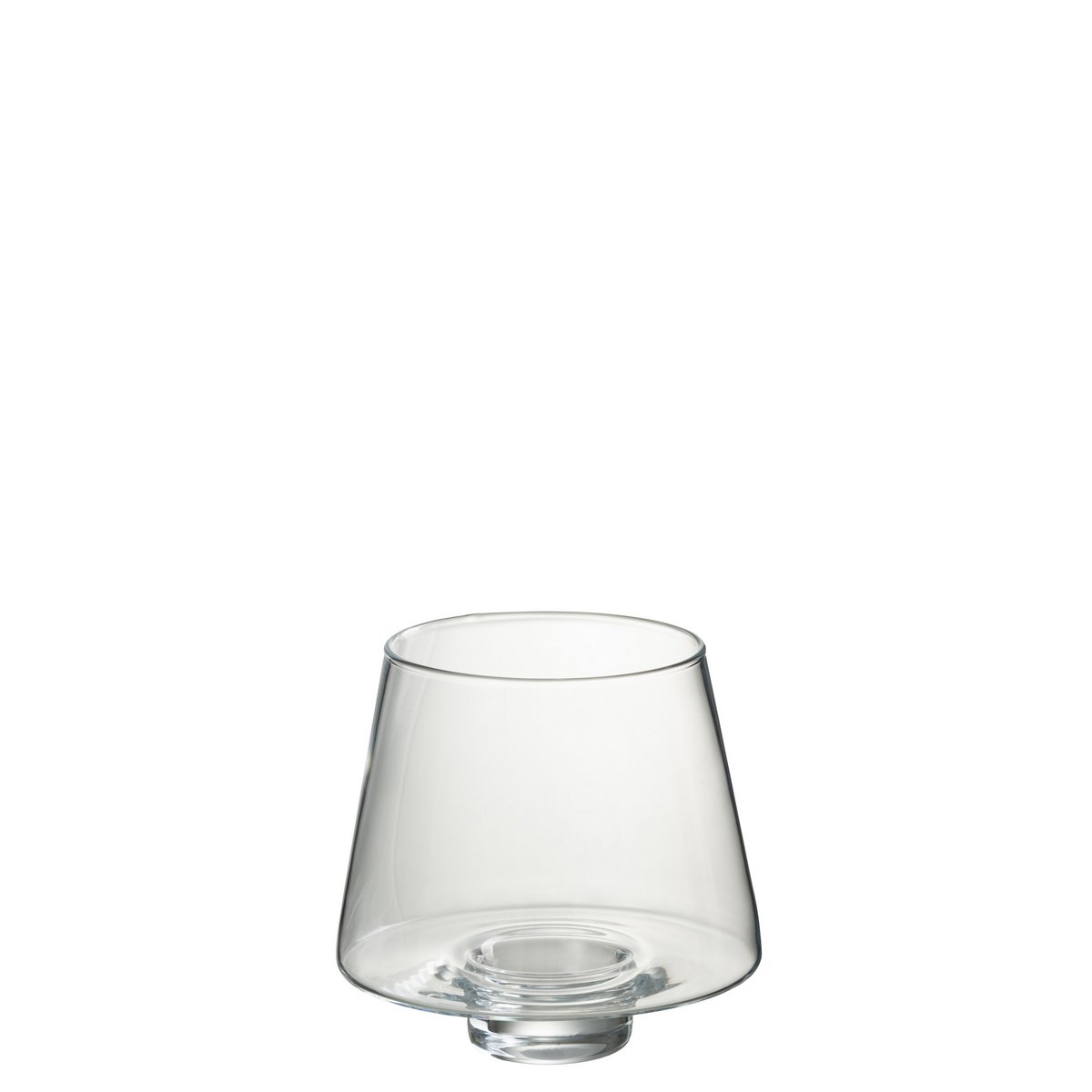 Lanterne J-Line Windlicht Oli en verre transparent, ambiance chaleureuse