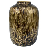 Vase en verre doré Artic