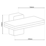 Ambiance extérieure avec la lampe murale LED Clair