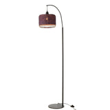 Lampadaire Lanterne en métal violet - vue avant