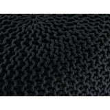 Pouf Premium Ø45 cm Seat tabouret à tricot Pouf à l'intérieur de la terrasse Pool Garden Sustainable