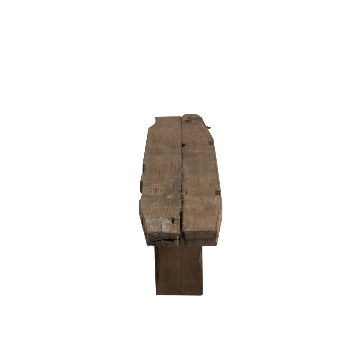 Détail du matériau bois recyclé du canapé J-Line