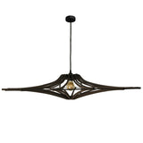 Suspension Design bois noir D90cm SINGING BLACK