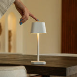 Lampe de table rechargeable blanche Ava