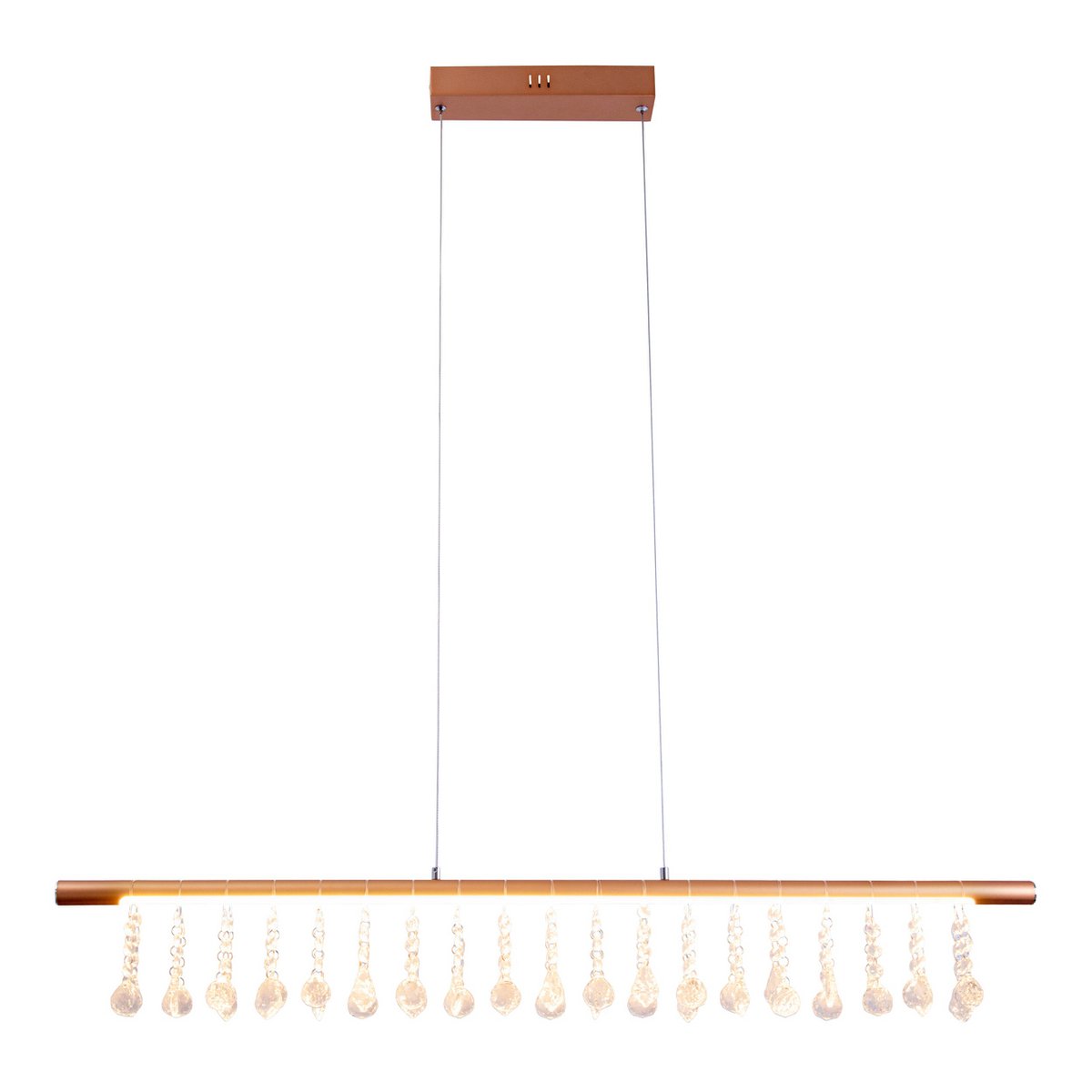 Détail de la lampe Nobilis avec éclairage LED intégré