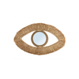 Le Miroir Yeux en Raphia - Naturel - M
