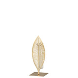 Vase J-Line, vue rapprochée du verre et métal