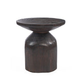 La table d'appoint Drumline - Noyer foncé
