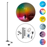 LED-Digito Defosthlock "Motion Light" 150 cm de haut, en métal et en plastique, coloré, planche à LED, éclairage pour le salon, la salle à manger ou le bureau