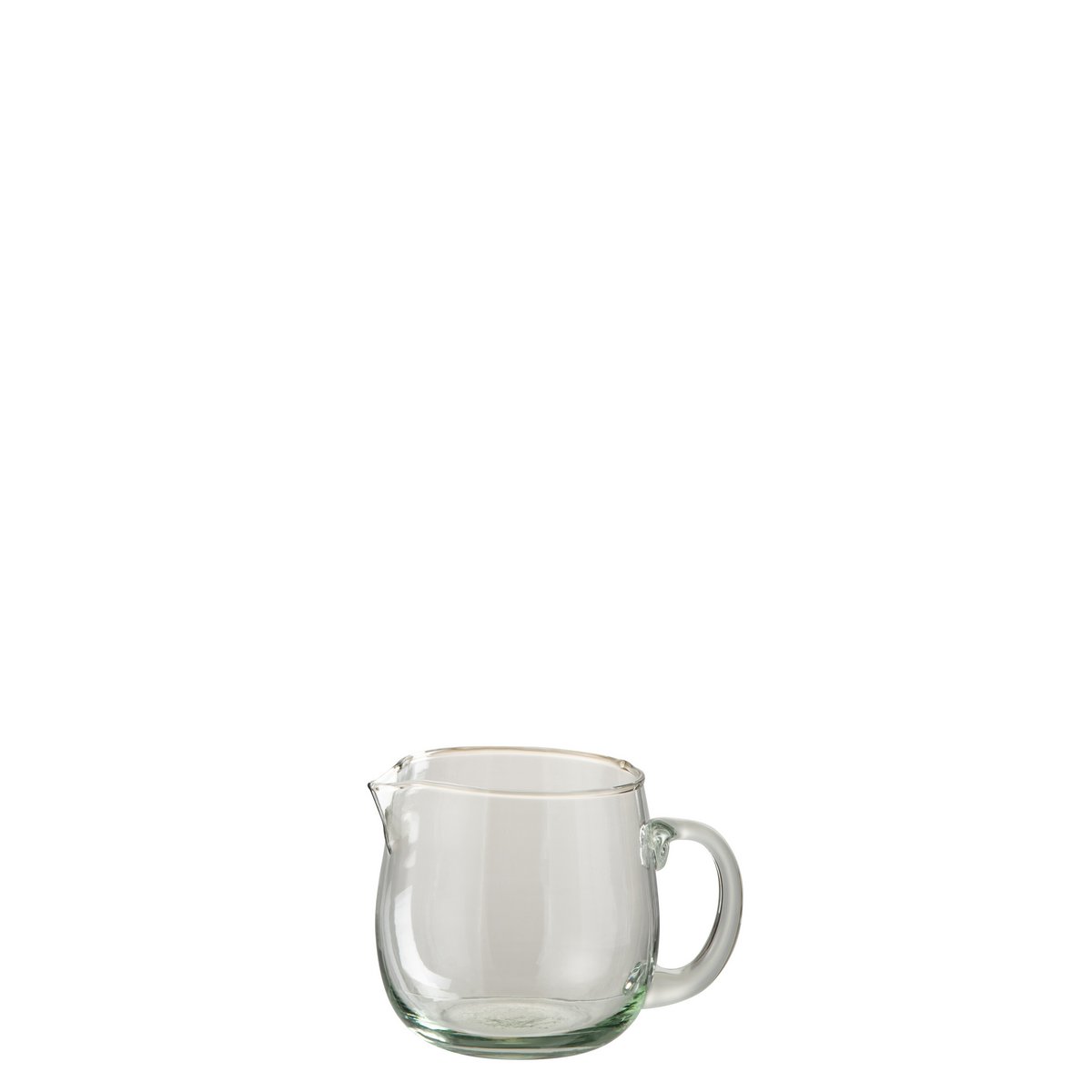 Carafe Ella en verre transparent de J-Line, design épuré et élégant