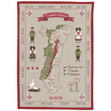 Torchon Vignoble d'Alsace Ficelle 50 x 70
