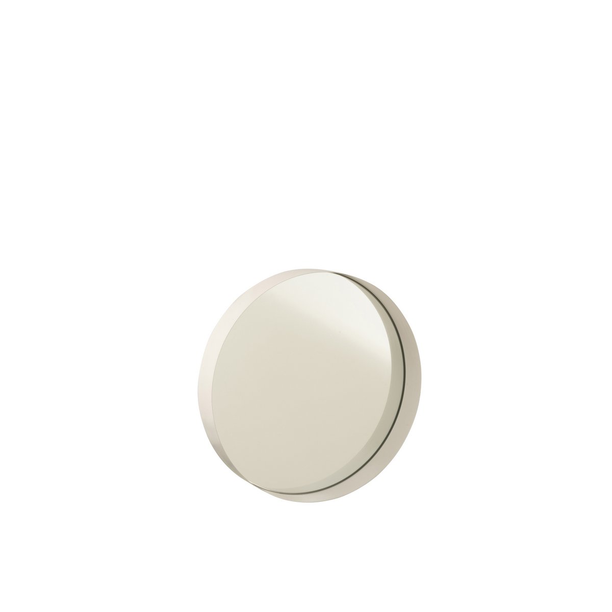 Miroir J-Line accroché au mur, ajoutant lumière et espace au salon