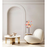 Lampe de table "Explosion" Couleurs pastel H: 73 cm