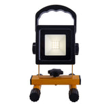 Spotlight LED "Pablo", en plastique noir avec des LED fermement intégrés, pratique pour le garage, l'atelier et le camping
