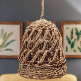 Lampe en jonc de mer | Abat-jour PADANG