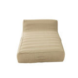 Vue latérale du matelas Hélène Beige montrant les détails