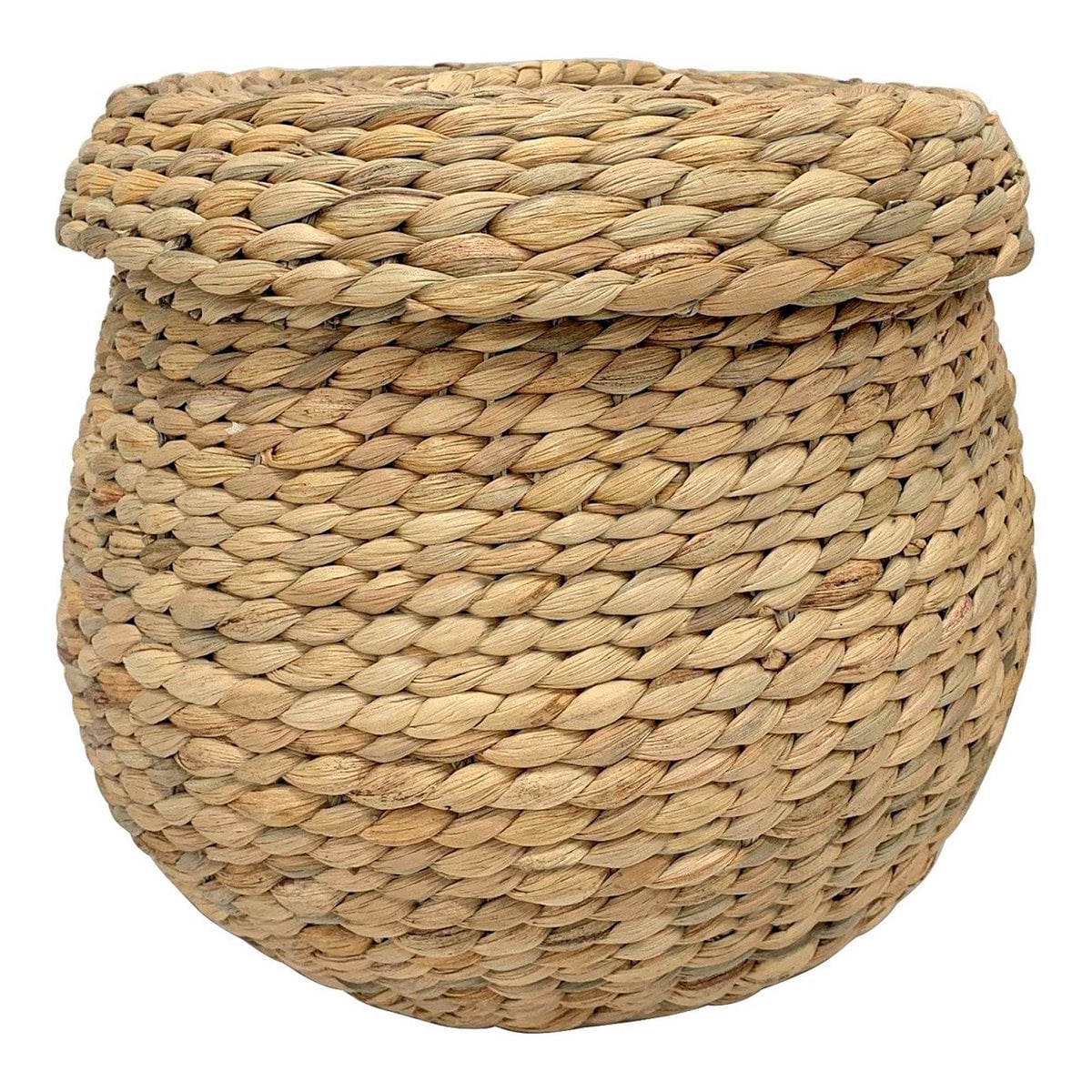 Panier Arona en jonc de mer naturel, vue d'ensemble