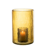 Lanterne J-Line en verre jaune - vue avant