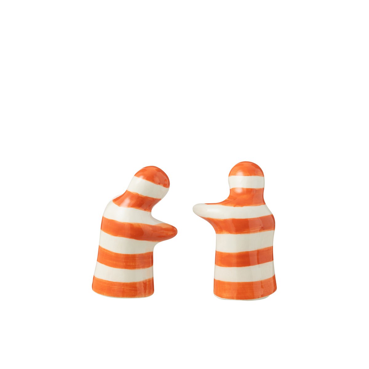Duo de salière et poivrière J-Ligne sur une table élégante