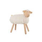 Mouton J-Line décorant un salon scandinave, ambiance chaleureuse