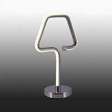 Lampe à poser LED "Loop Line" h: 30cm chrome