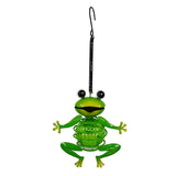 2 Set Solar-Deco Hanging Light "Frosch" environ. Capteur de l'aube;
