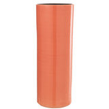 Vase J-Line Flek en céramique rose, vue de face